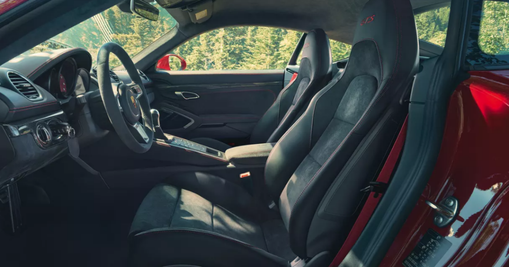 porsche 718 cayman gts 4.0 interior